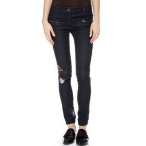 3.1 Phillip Lim Cargo Patch Skinny Jeans